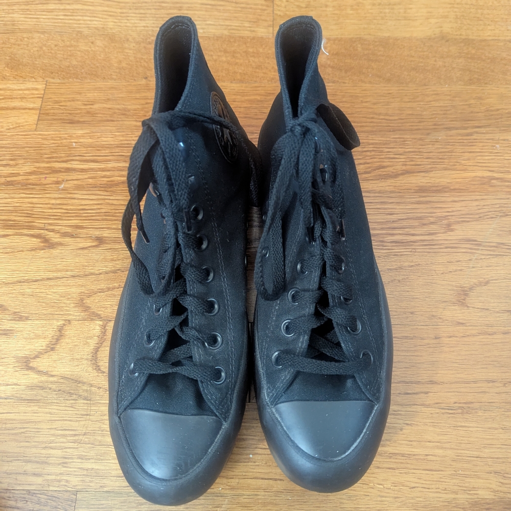 Converse Black High-Top Sneakers